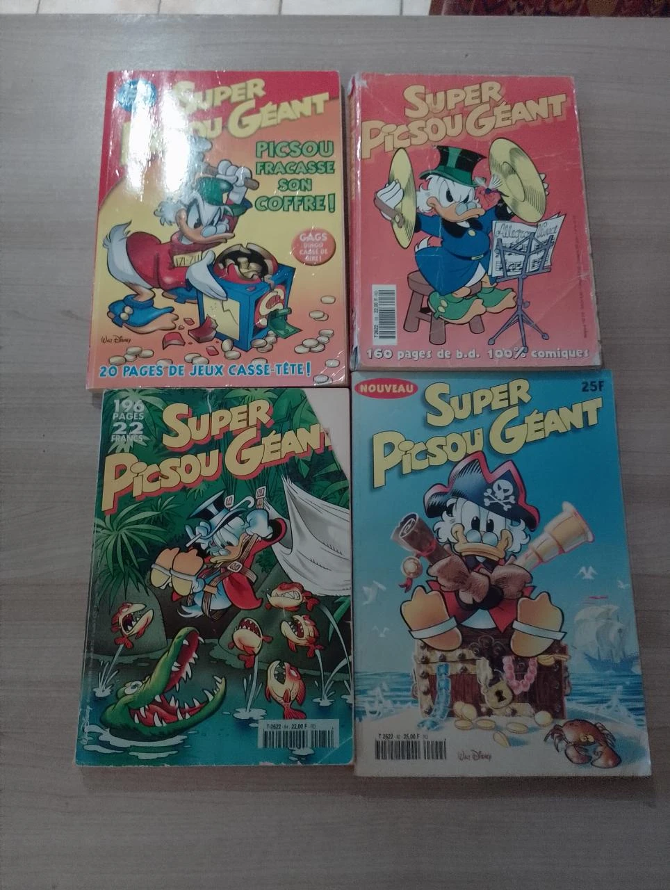 Super picsou géant lot de 4 (offre pour le Week-end) n°59, 84, 92, 151